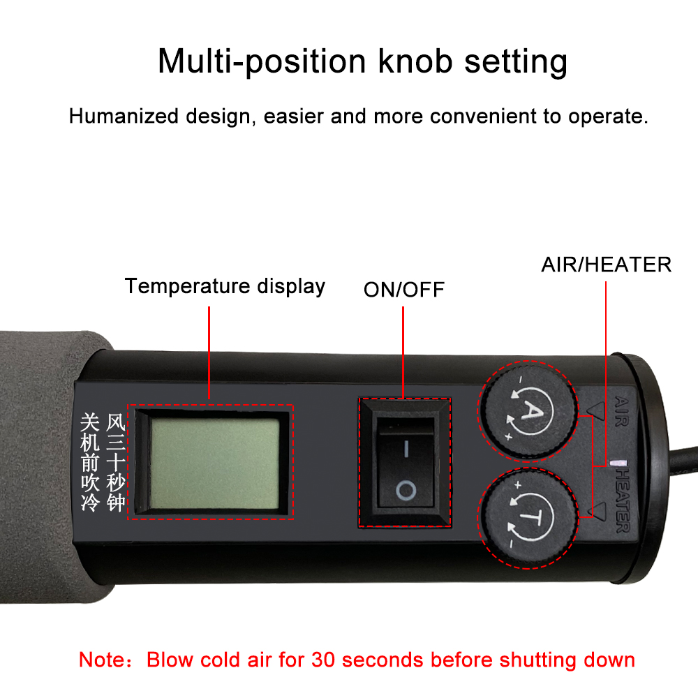 Pistola de aire caliente Digit - Heat Gun Small reseña y precio