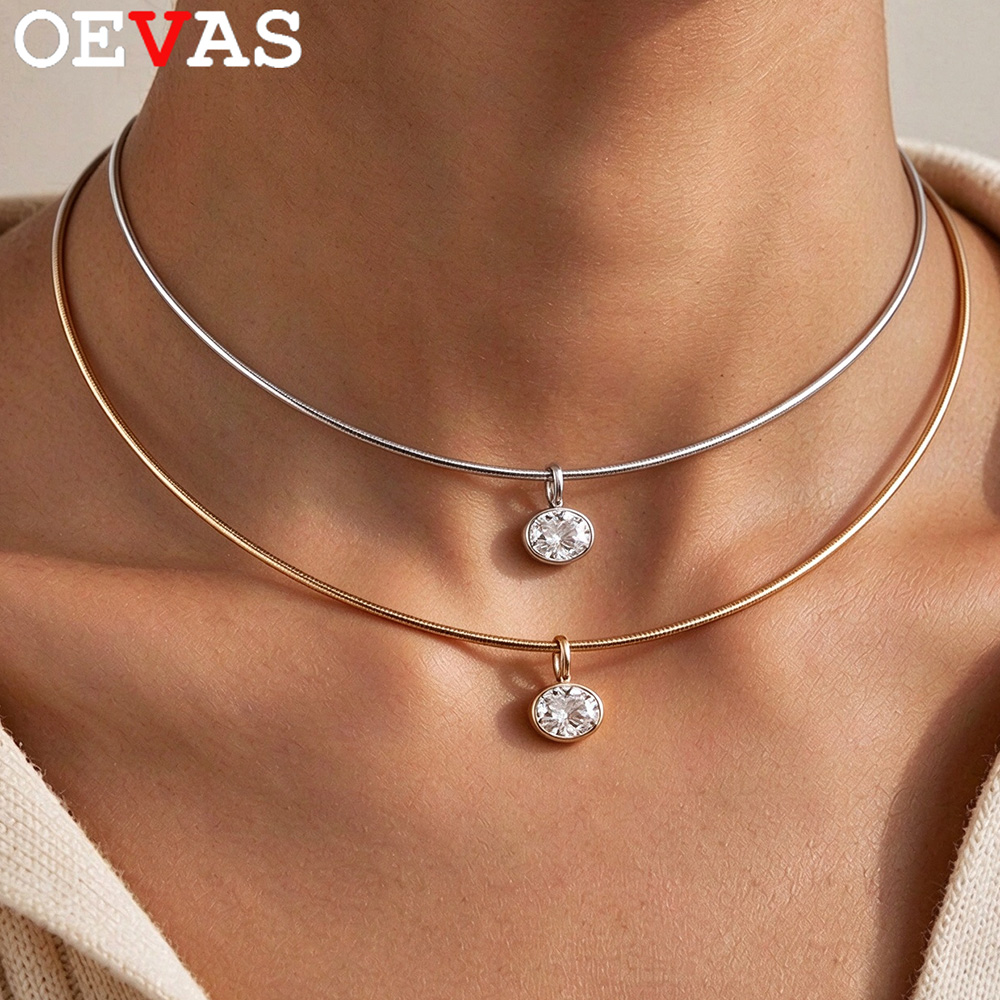 Collar con colgante de diamant - Bezels Set Pendant reseña y precio